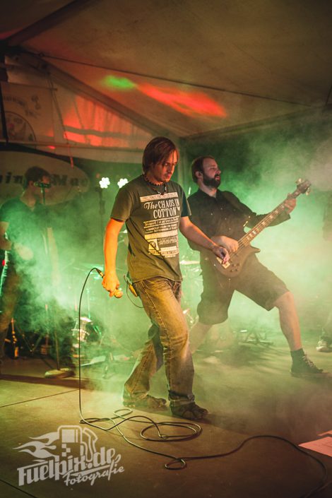 Konzertfotografie Franken – Flaming Moe mit neuem Sänger auf dem 22. Internationalen Motorradtreffen in Mörsach