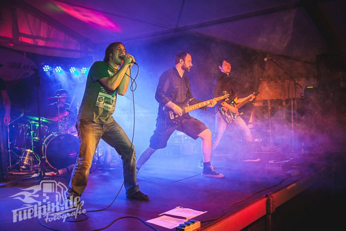 Konzertfotografie Franken – Flaming Moe mit neuem Sänger auf dem 22. Internationalen Motorradtreffen in Mörsach